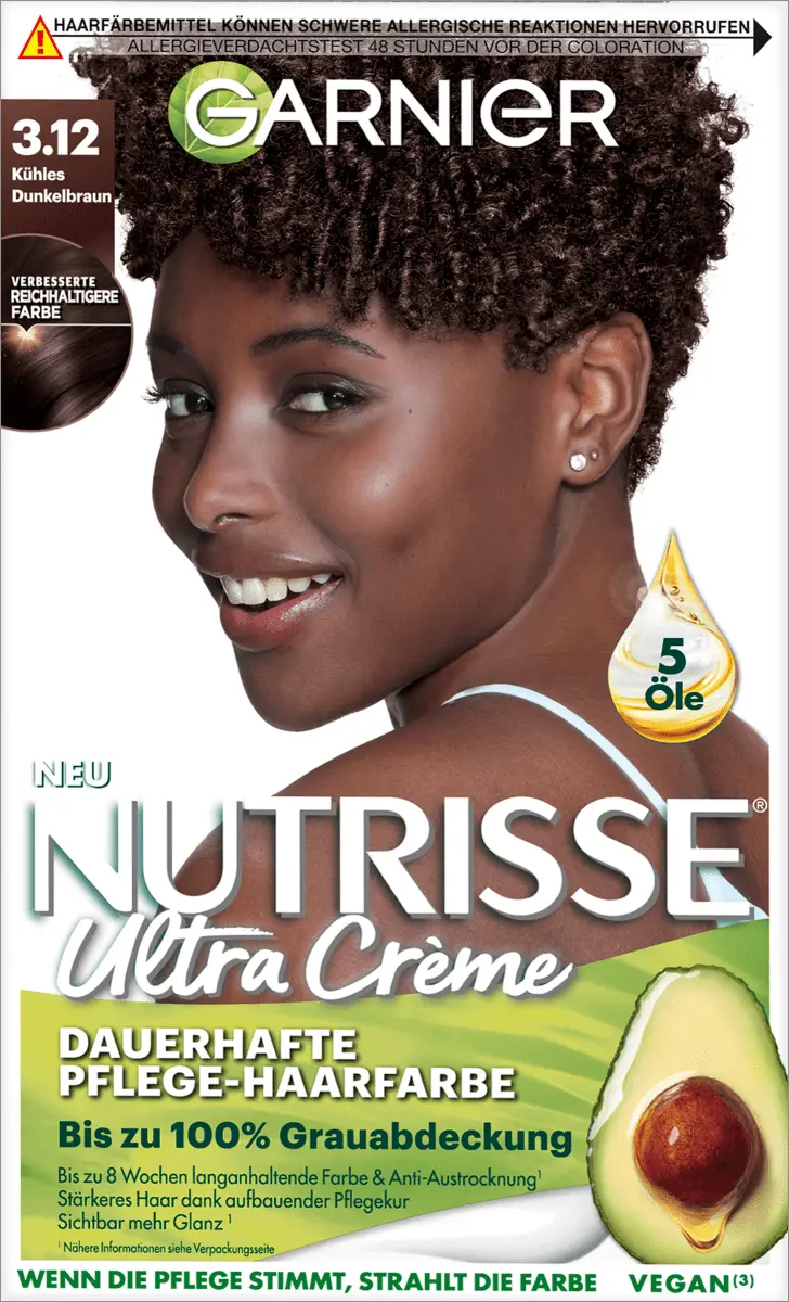 

Nutrisse 312 холодный темно-коричневый 1 шт. Nutrisse