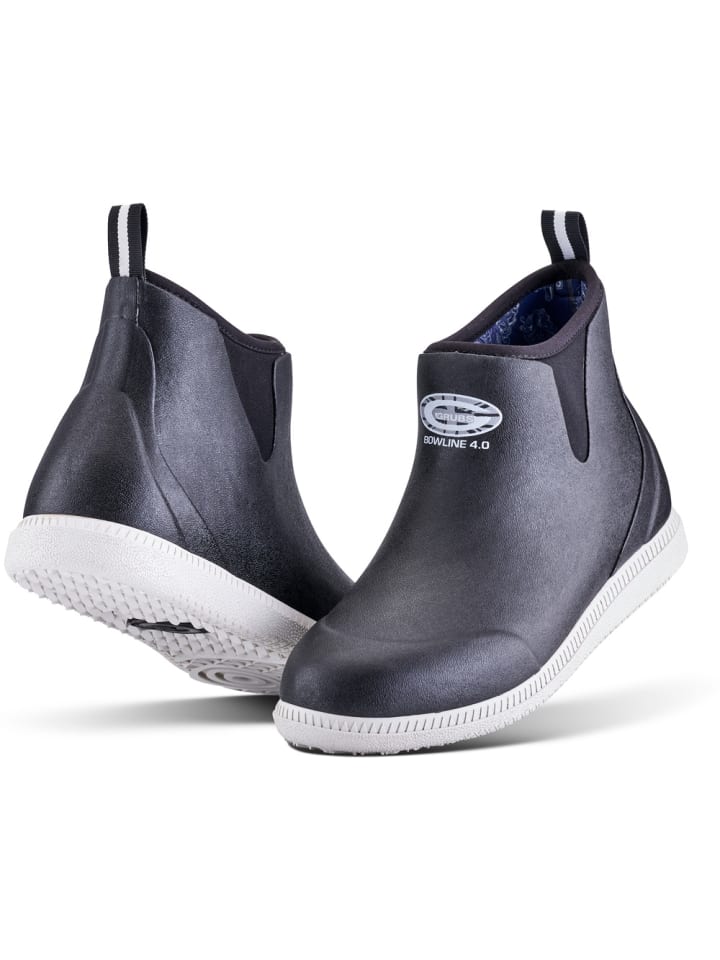 

Grubs Резиновые сапоги-ботфорты Bowline унисекс черного цвета