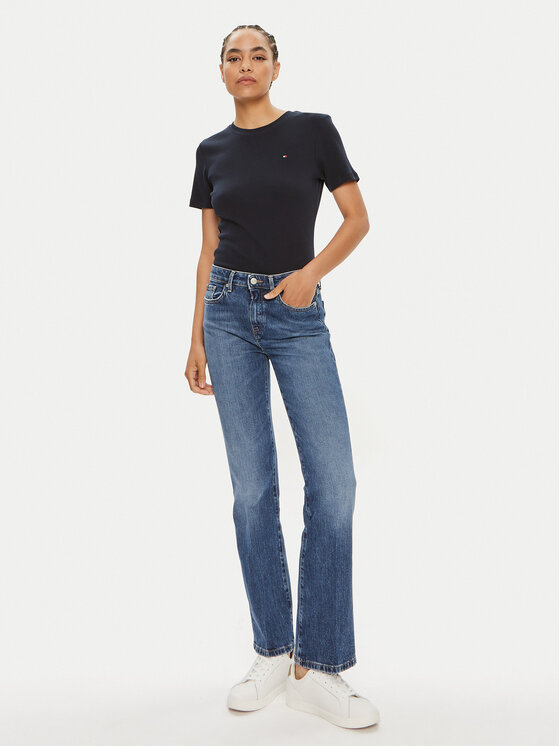 Джинсы bootcut fit WW0WW42192 Tommy Hilfiger, синий — фото 2