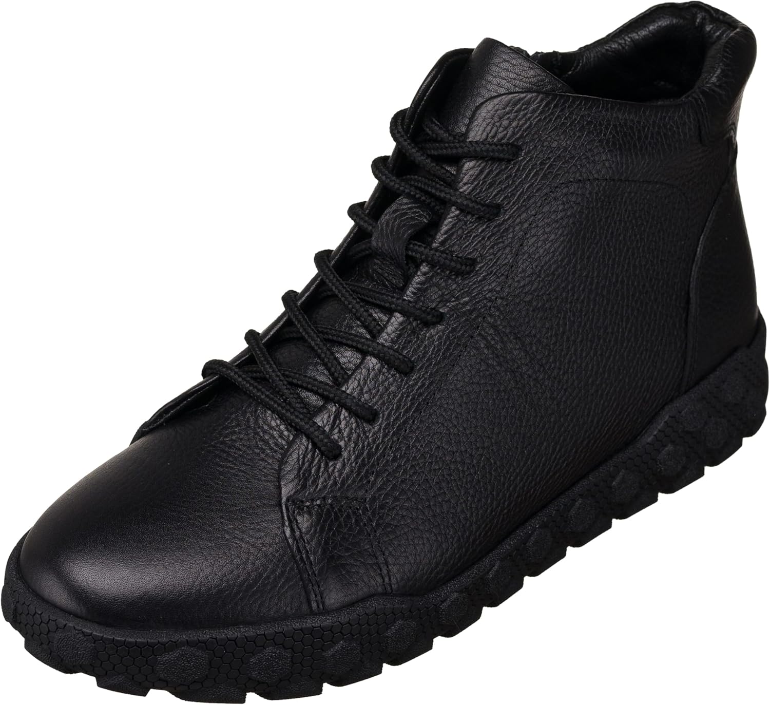 

Мужские высокие кроссовки DALGALA King Size из черной телячьей кожи, ручной работы, повседневные ботинки для мужчин