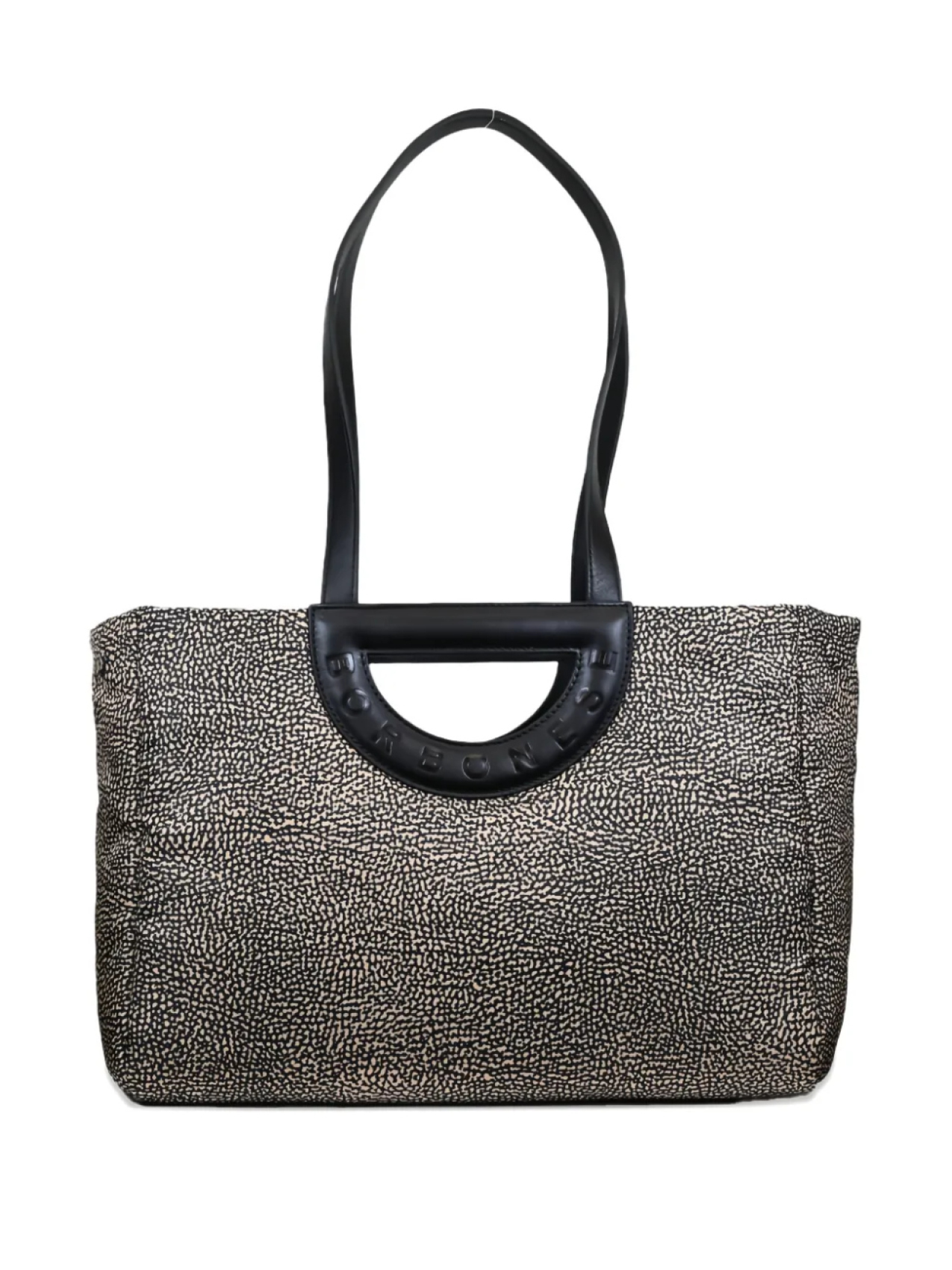 

Большая сумка-тоут Borbonese Bouche Shopper, нейтральный