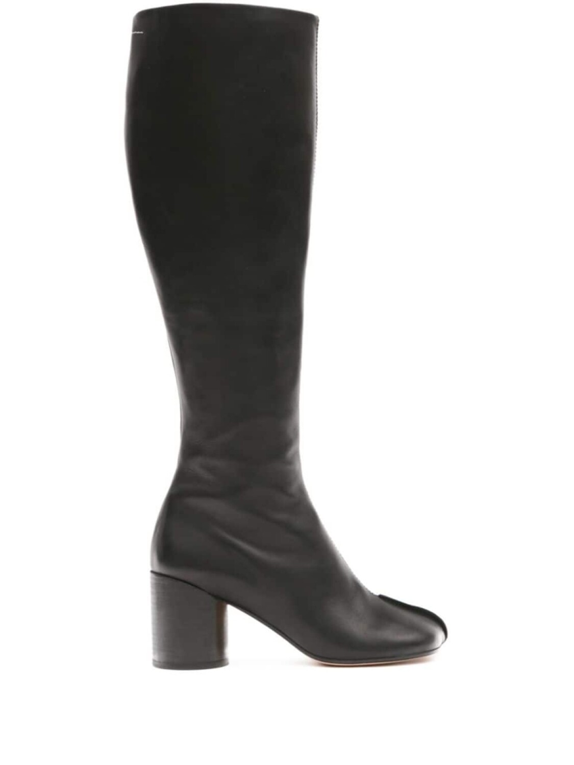 MM6 Maison Margiela сапоги с закругленным носком, черный