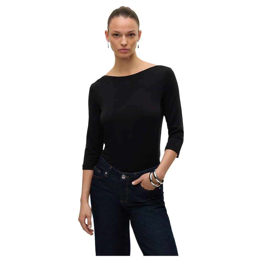 

Футболка Vero Moda Fiona 3/4 sleeve, черный