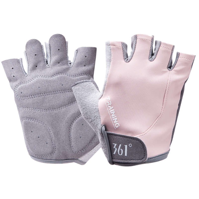 

361° Фитнес-перчатки из полиэстера и эластана Unisex Black/Gray/Pink