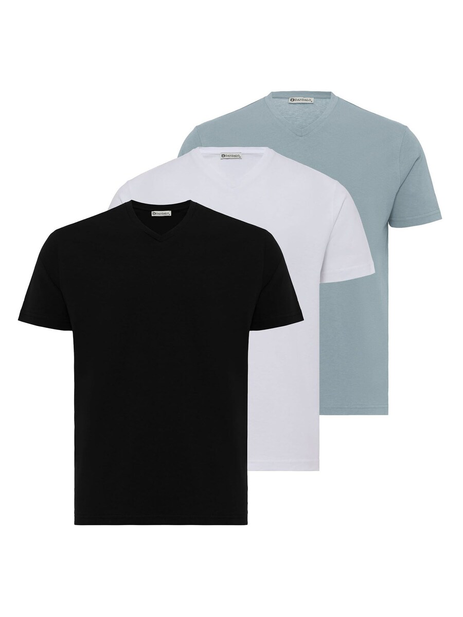 

Рубашка Dandalo Marcin, цвет Smoke blue/Black/White
