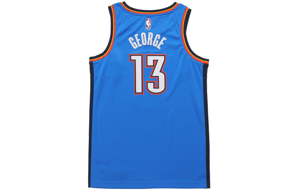 Футболка nba sw fan edition team limited jersey 2019 20 сезон thunder george № 13 Nike, синий — фото 2