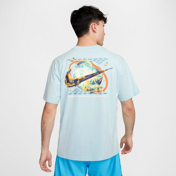 Футболка max90 футболка Nike, синий — фото 2