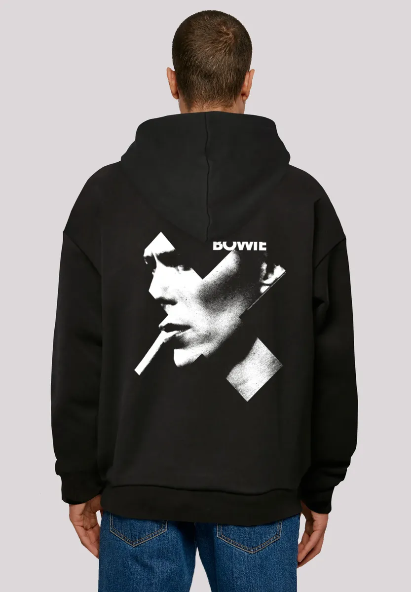 

Толстовка F4NT4STIC "David Bowie Cross Smoke", принт, черный
