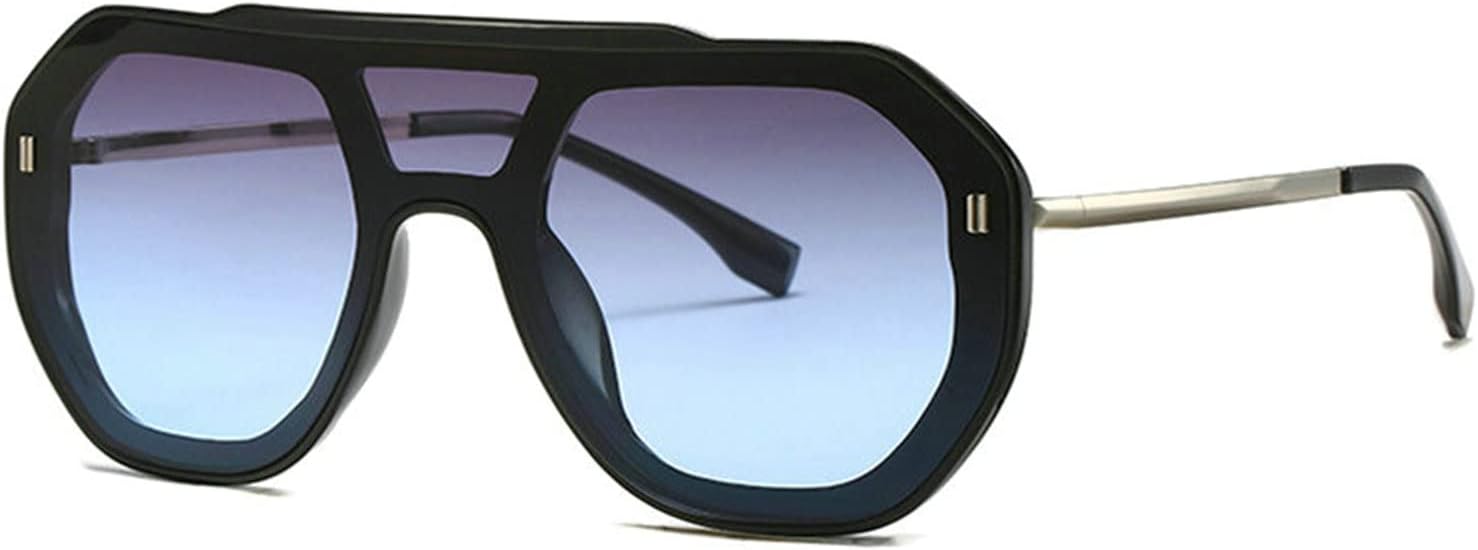 

Willochra — большие солнцезащитные очки-пилот для женщин, модные солнцезащитные очки-щитки с плоской верхней частью для мужчин, большие винтажные солнцезащитные очки, Gary