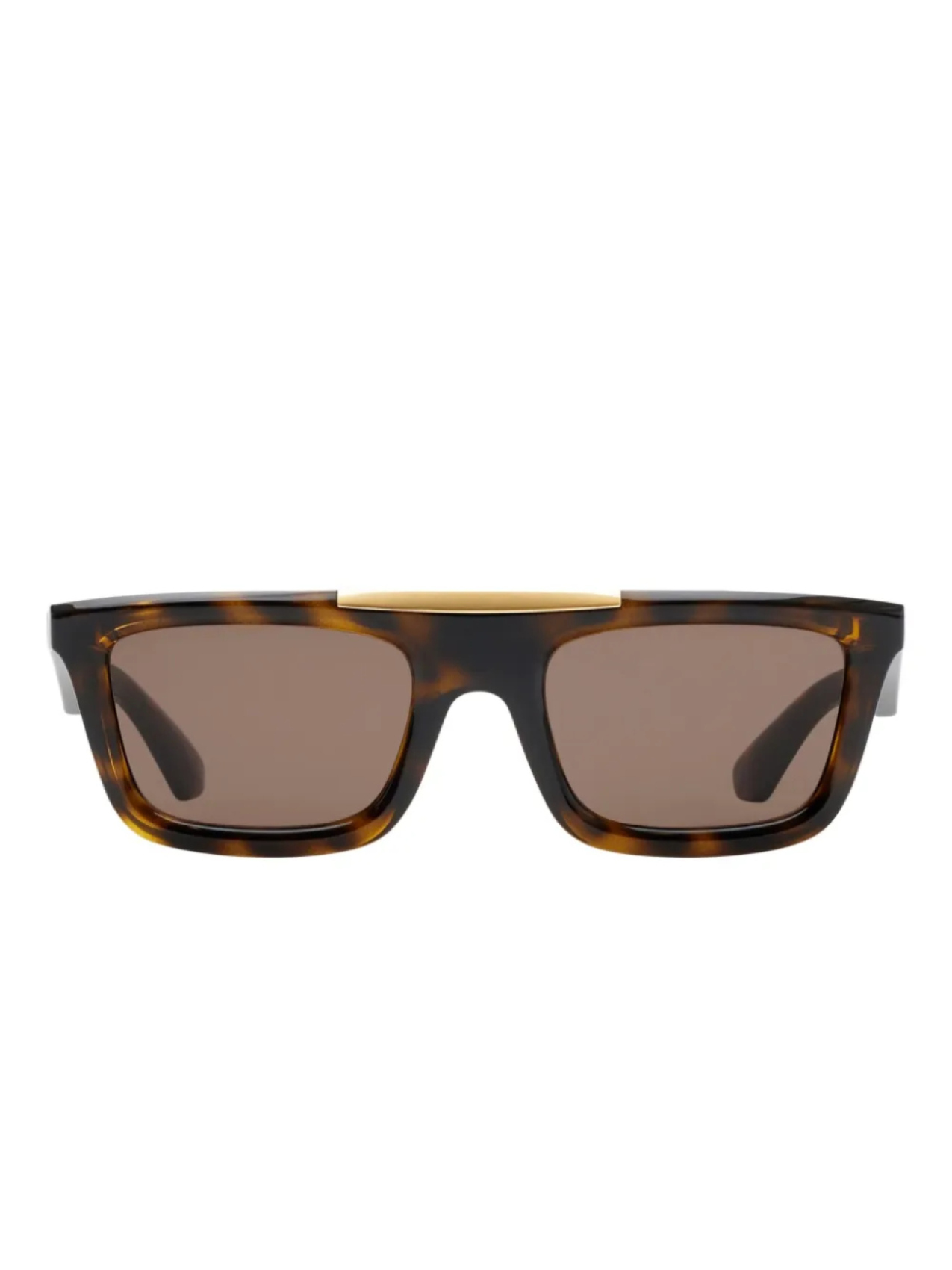 

Burberry Eyewear rectangle-frame солнцезащитные очки, коричневый
