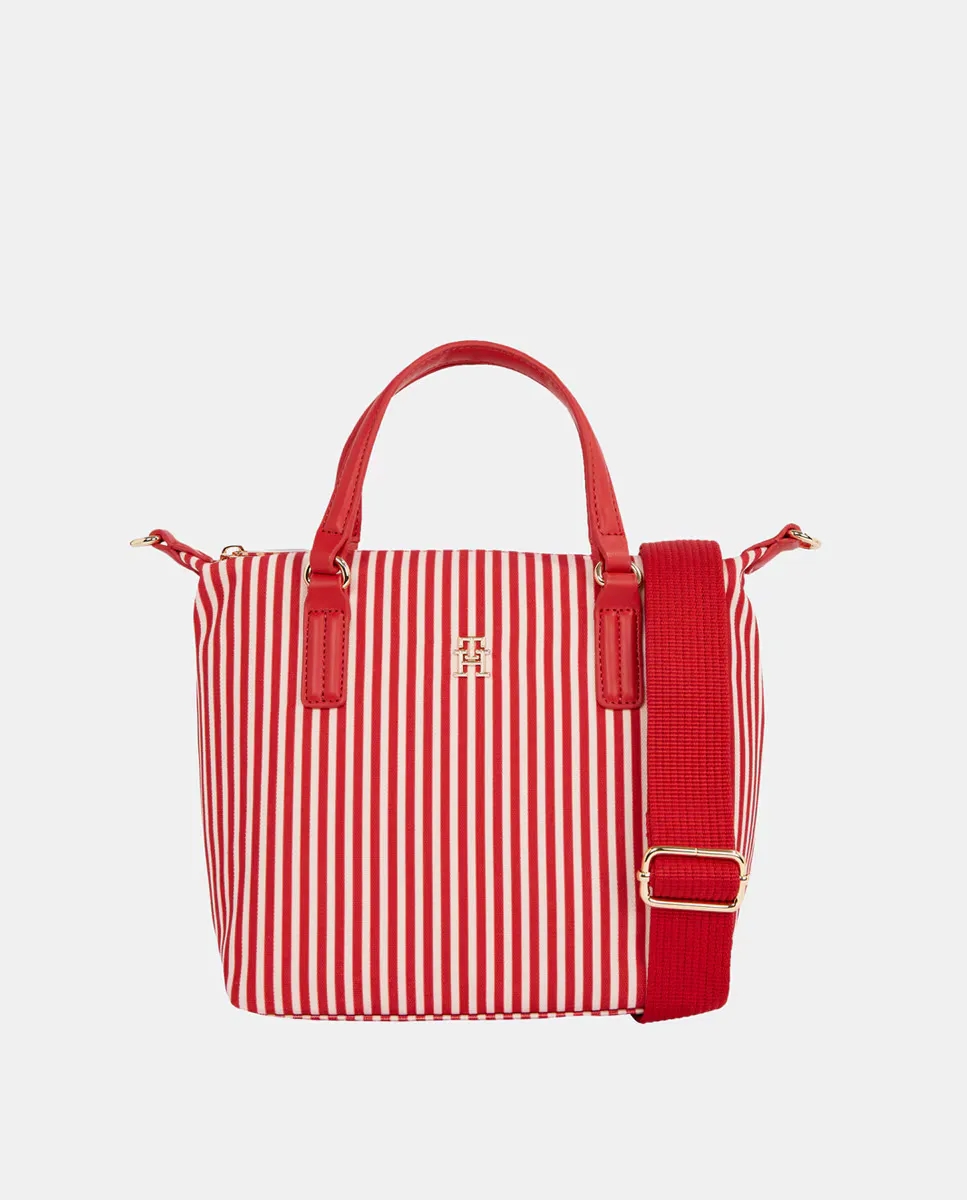 

Женская мини-сумка в красную полоску от Tommy Hilfiger, красный