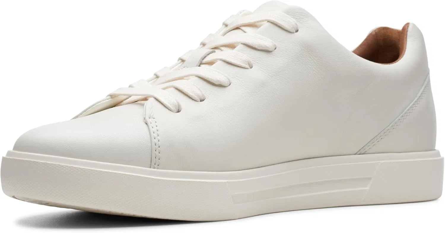 Мужские кружевные кроссовки Clarks Un Costa, White