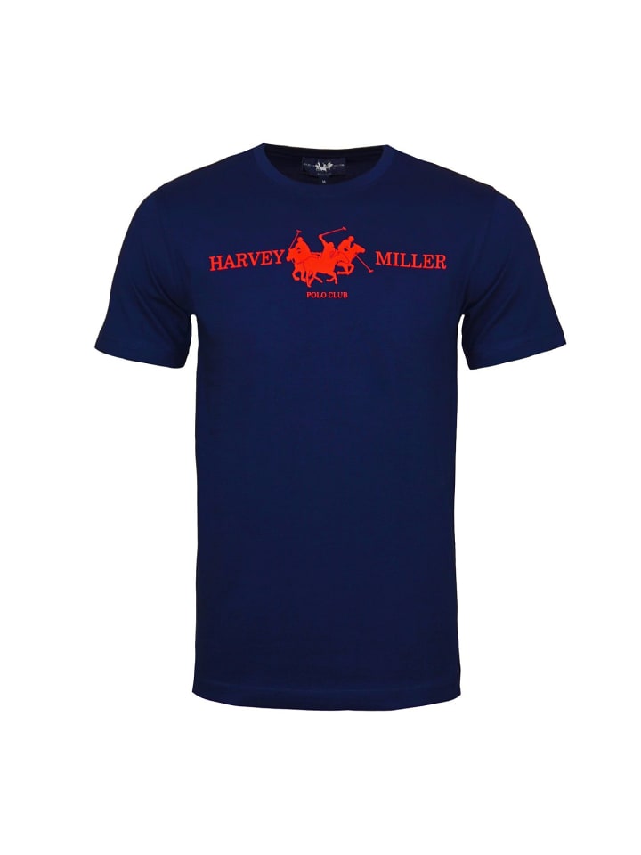 

Футболка HARVEY MILLER POLO CLUB, темно-синий
