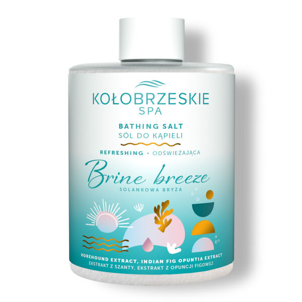 

Солевая соль для ванн, 600 г Kołobrzeskiespa Solankowa bryza