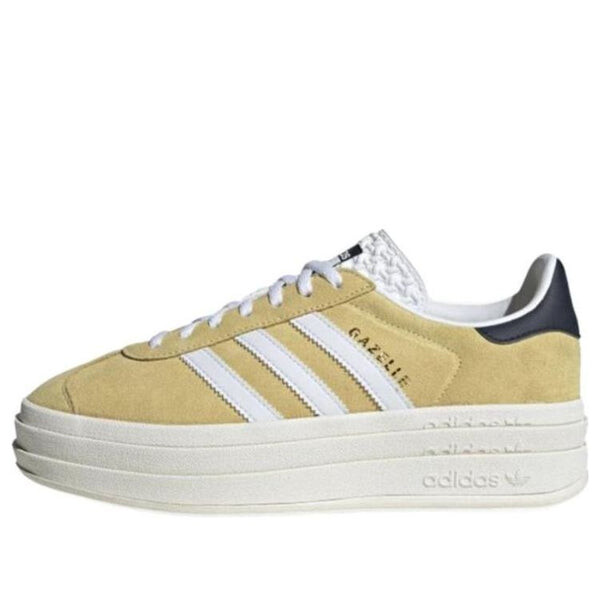 

Кроссовки газель смелые Adidas, желтый
