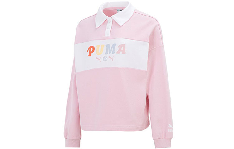 

Рубашка поло женская розовая Puma