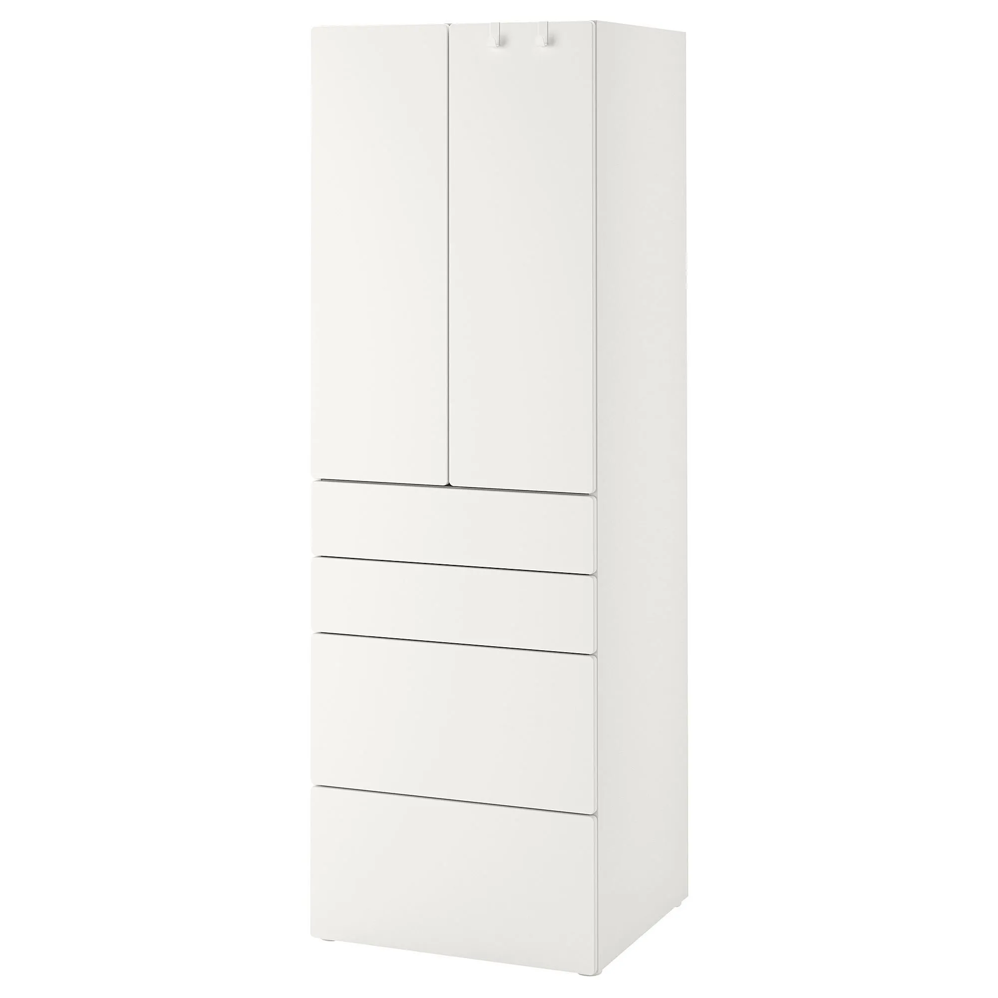 

Детский шкаф, белый, 60x42x181 см, с 4 ящиками SMÅSTAD IKEA