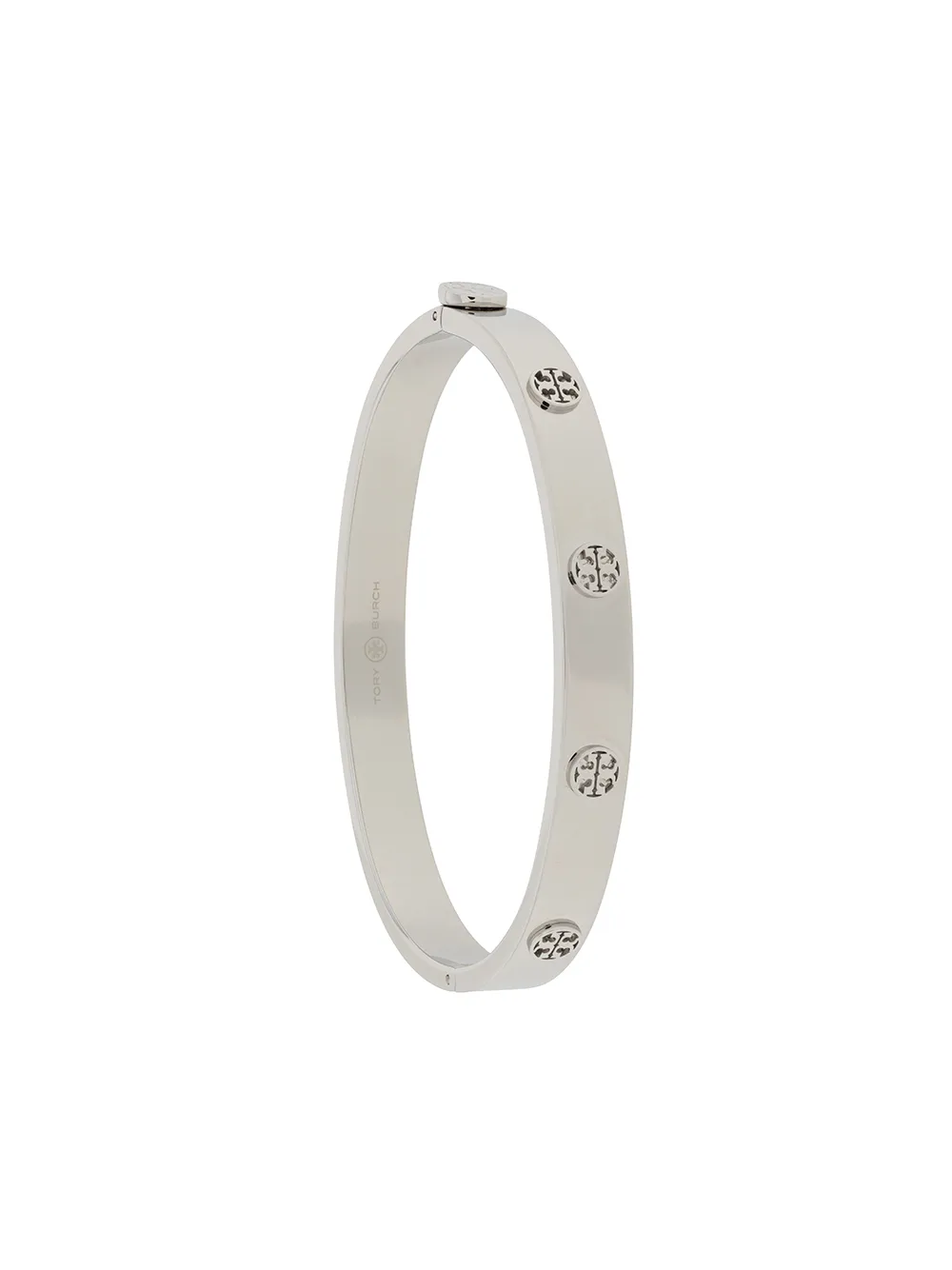 

Браслет с логотипом Tory Burch, серебяный