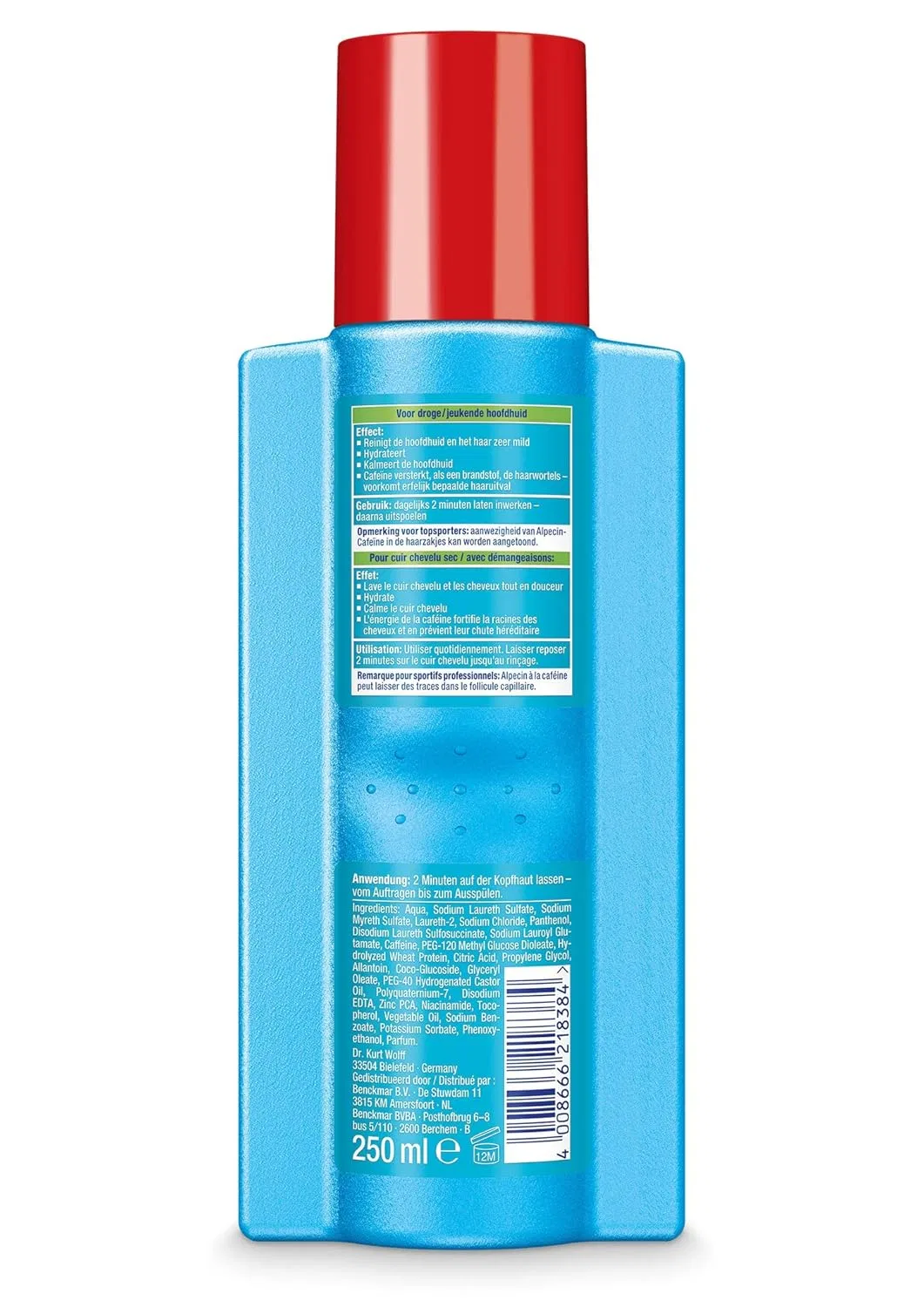 Гибридный кофеиновый шампунь Alpecin Hybrid Caffeine Shampoo, 2 x 250 мл Alpecin — фото 2