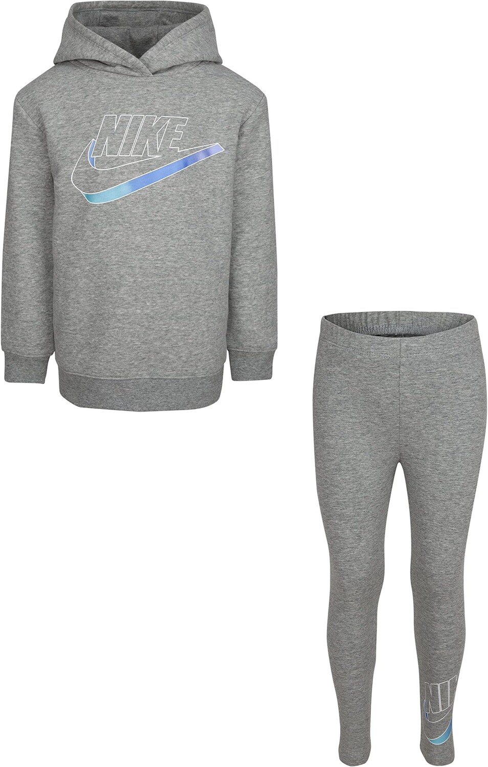 

Детский набор Nike Mini Me Pullover Leggings Set, цвет Dark Grey