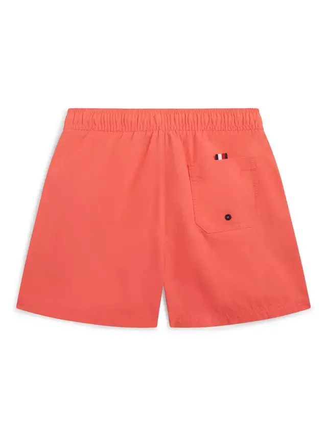 Детские плавательные шорты на завязках Tommy Hilfiger, Pink Coral — фото 2