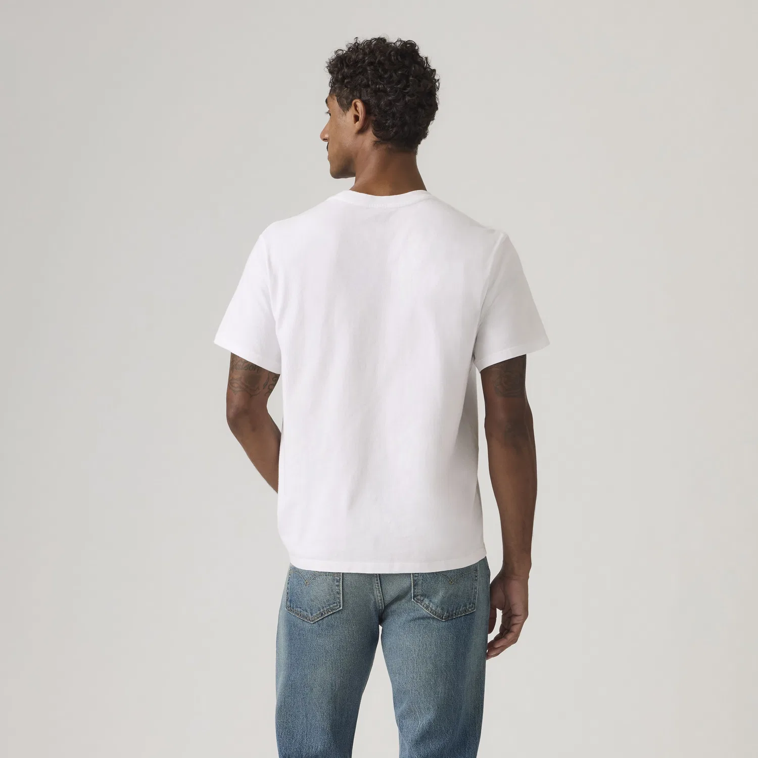 Базовая футболка с карманом Levi's, White — фото 4
