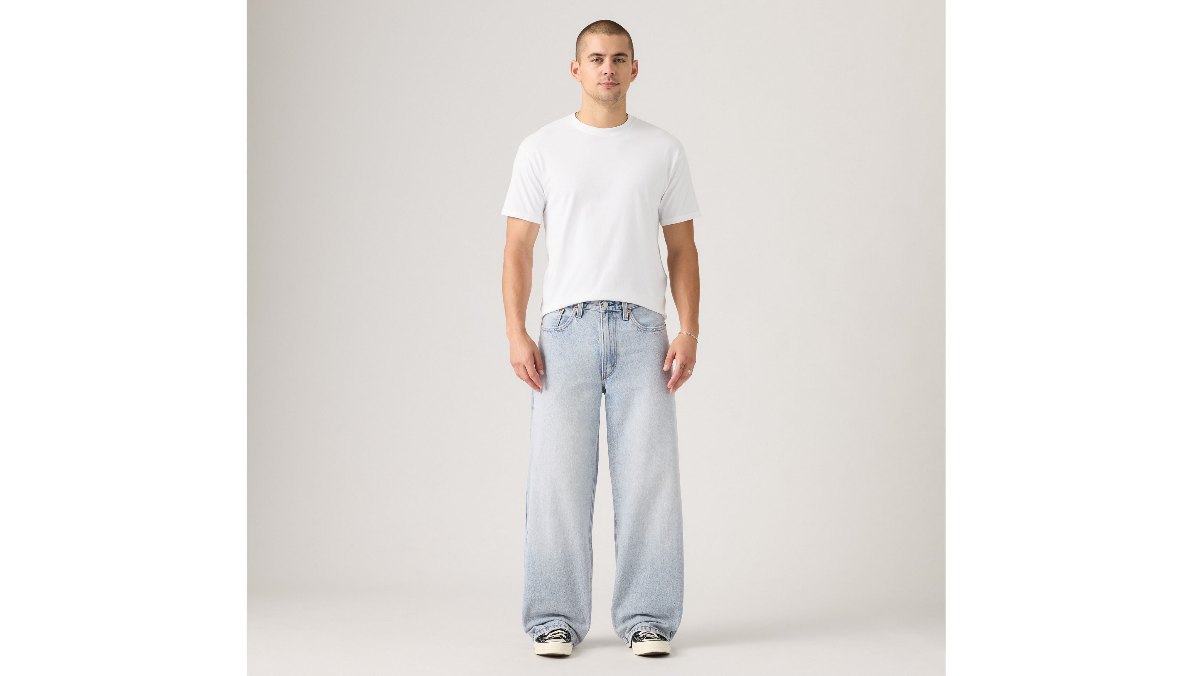 Очень мешковатые мужские джинсы Levi's, Bag Secured - Light Wash — фото 2