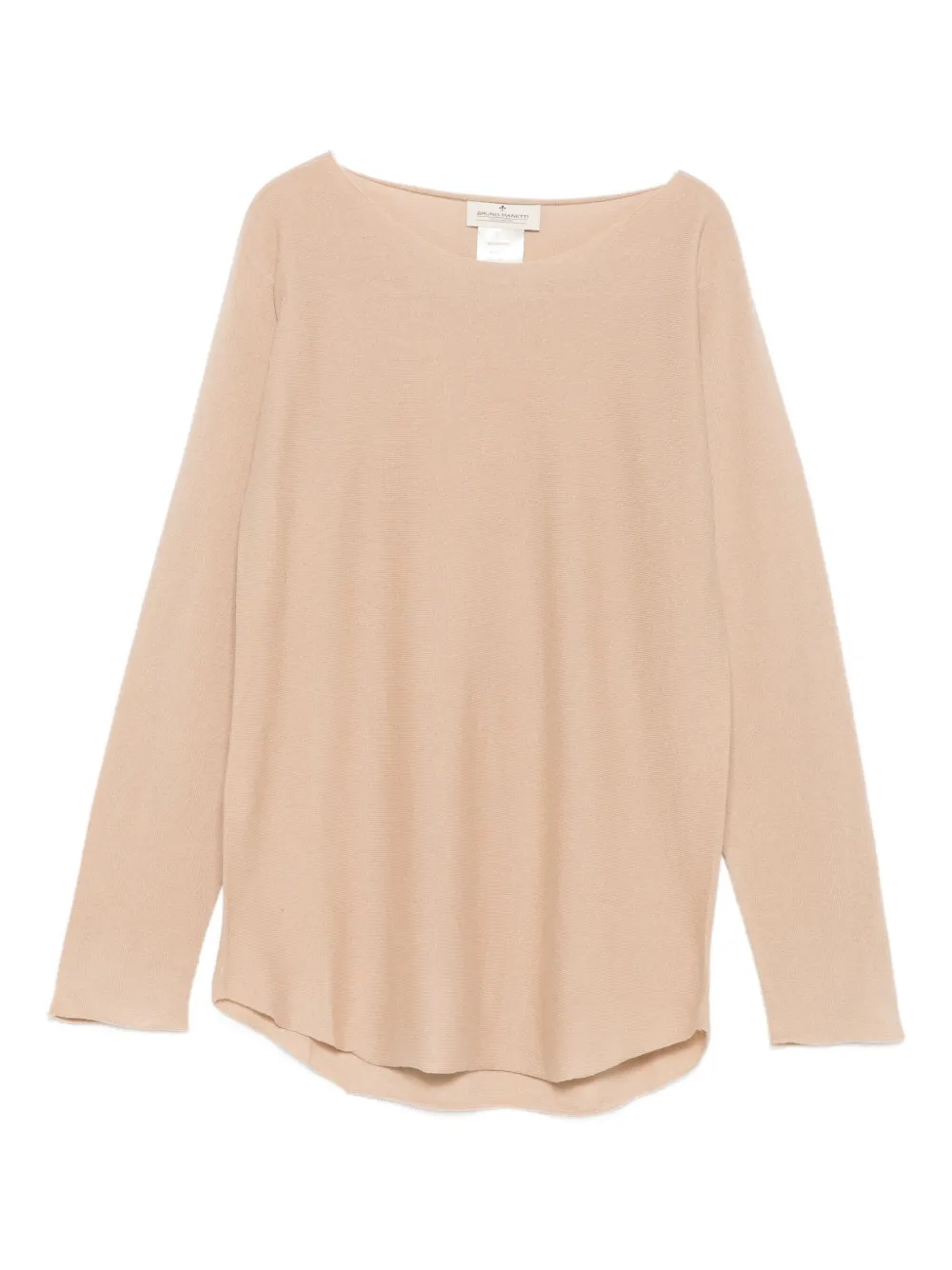 

Джемпер тонкой вязки Bruno Manetti, нейтральный