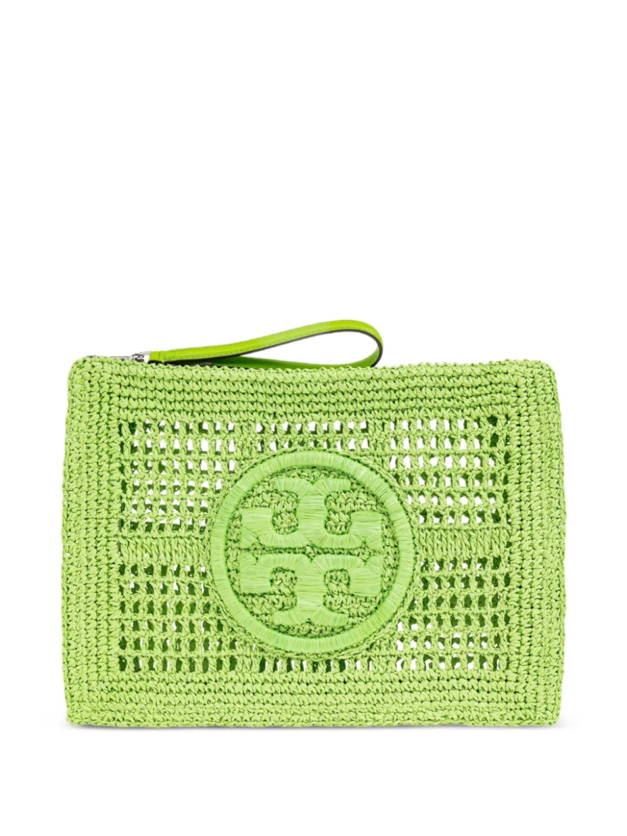 

Tory Burch клатч Ella, зеленый