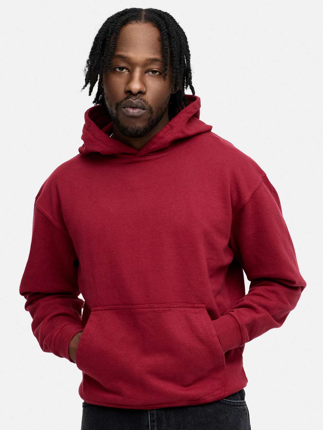 

Daily Cotton Толстовка 'DCAUSTIN' в красном цвете