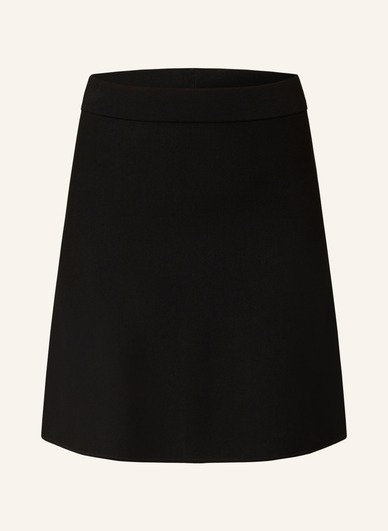 

Трикотажная юбка Max Mara Studio, черный