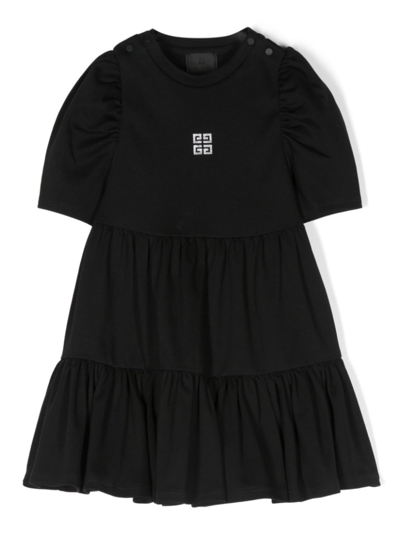 

Givenchy Kids платье с принтом 4G, черный