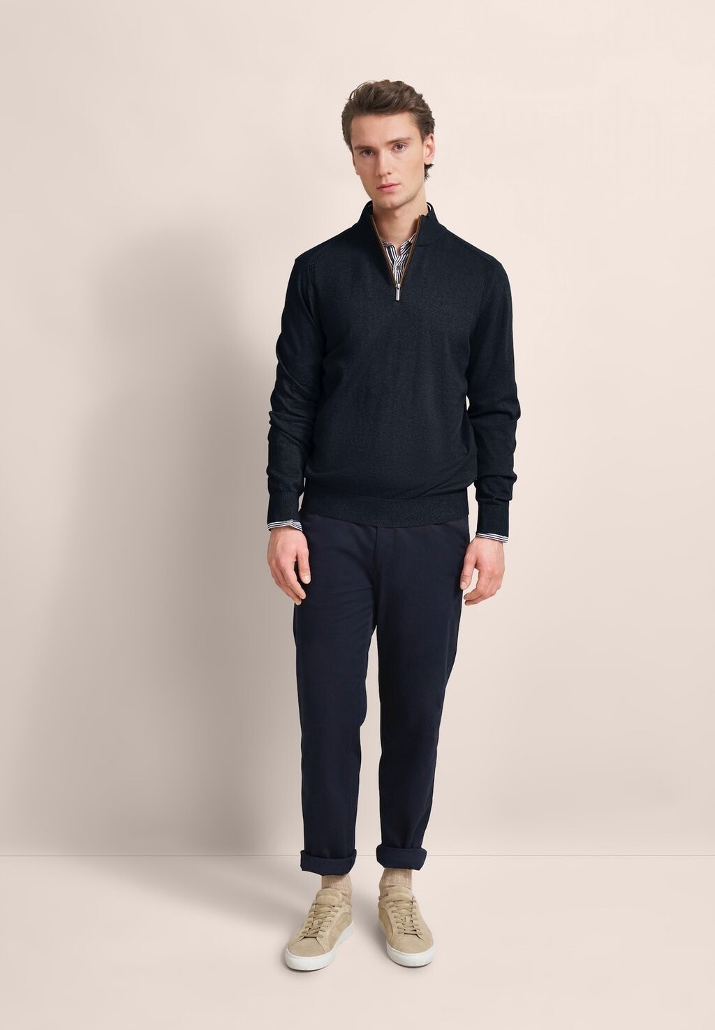 

Джемпер bugatti, темно-синий