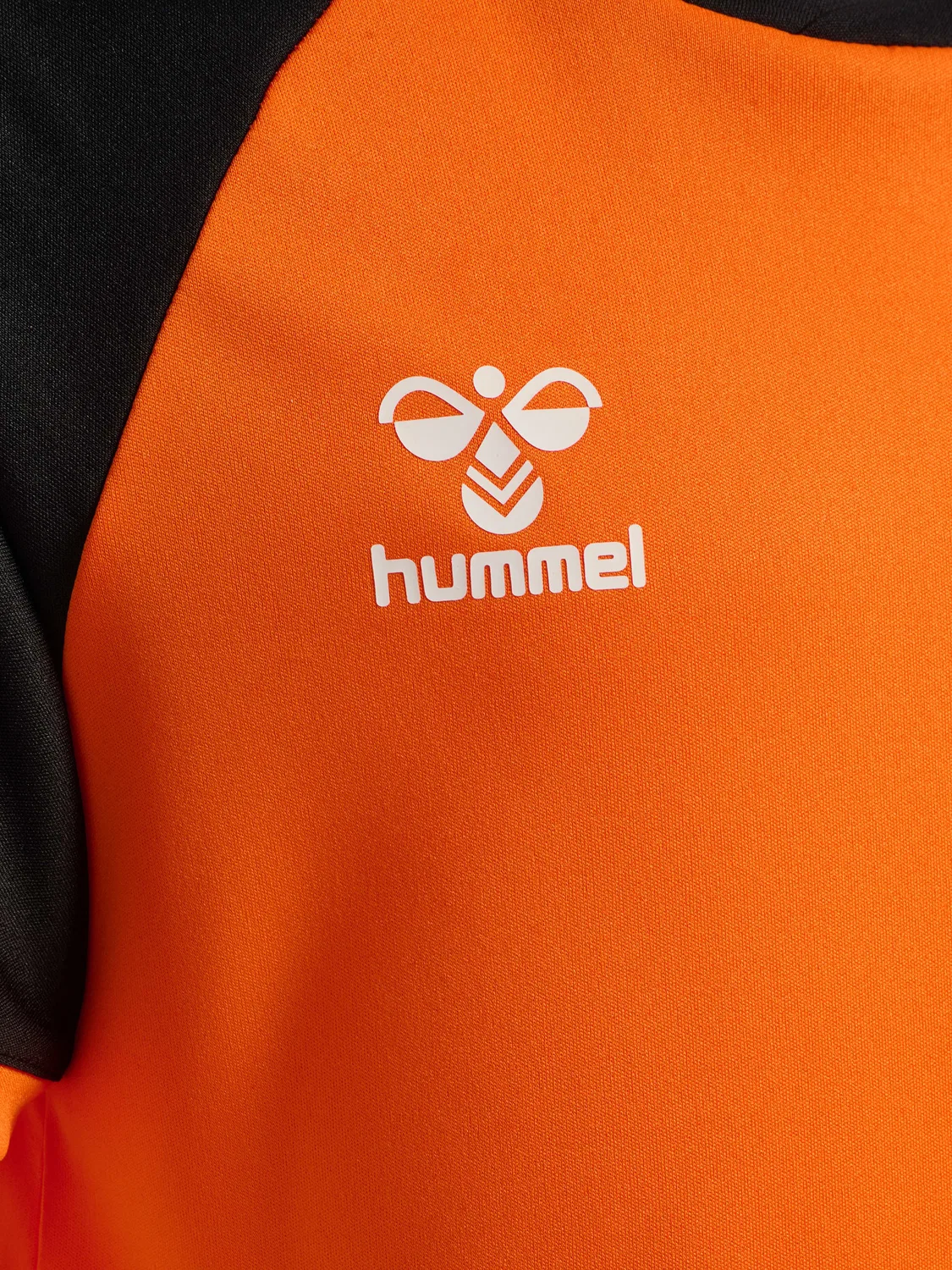 Футболка функциональная Hummel, orange tiger/black — фото 3