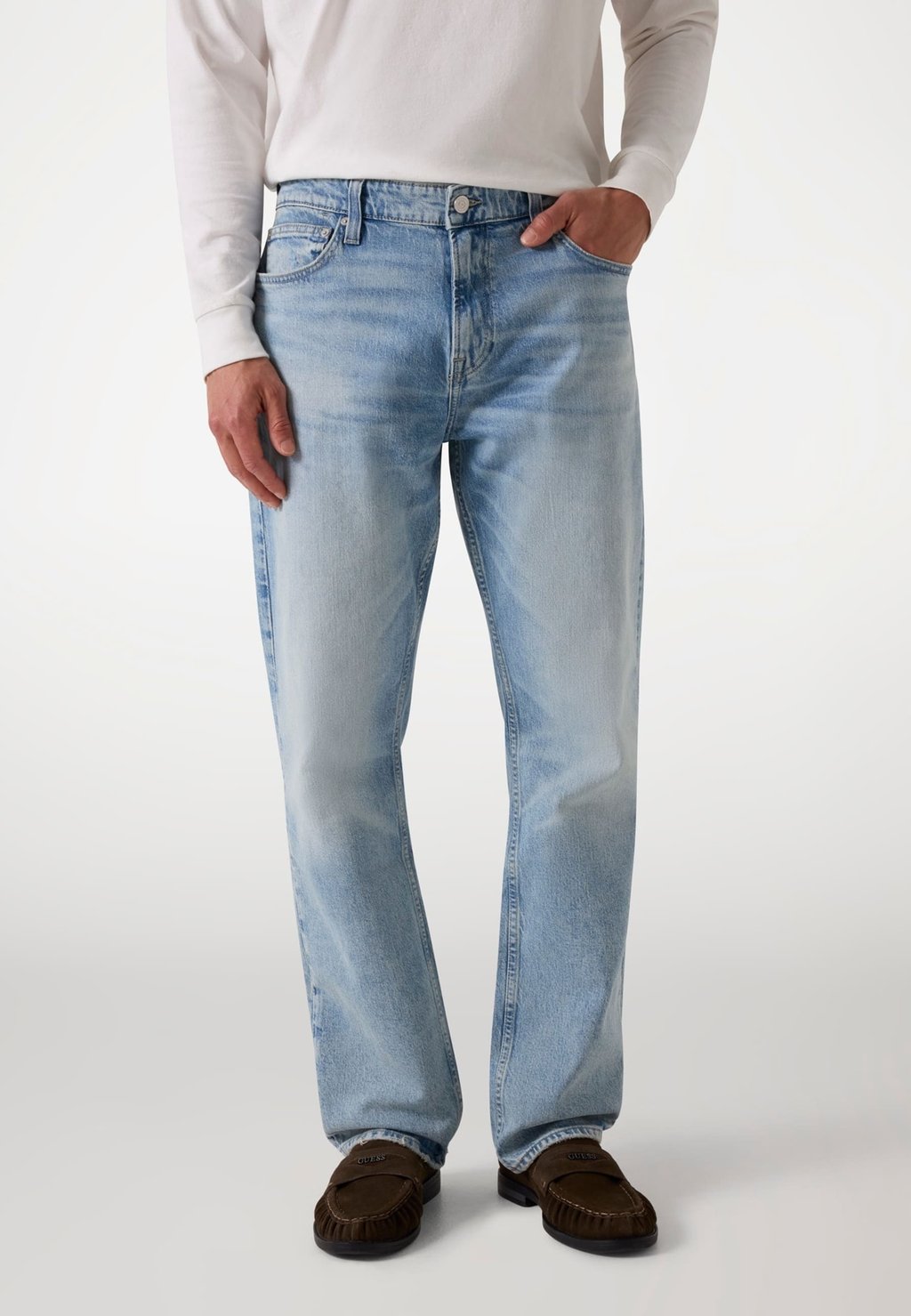 

Джинсы свободного кроя RODEO REGULAR Guess, светло-голубой