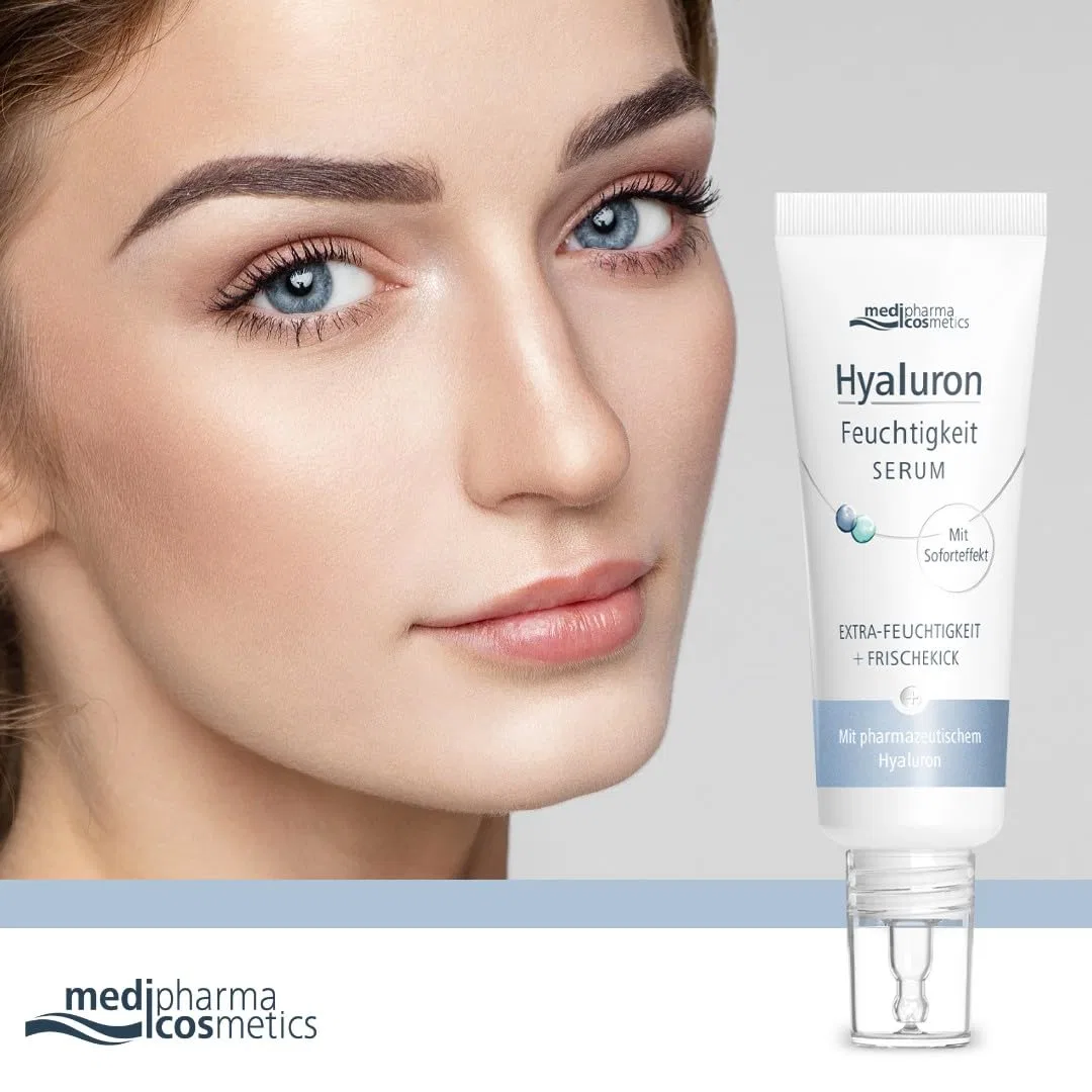 Сыворотка Medipharma Cosmetics — Увлажняющая с гиалуроновой кислотой и кофеином — фото 2