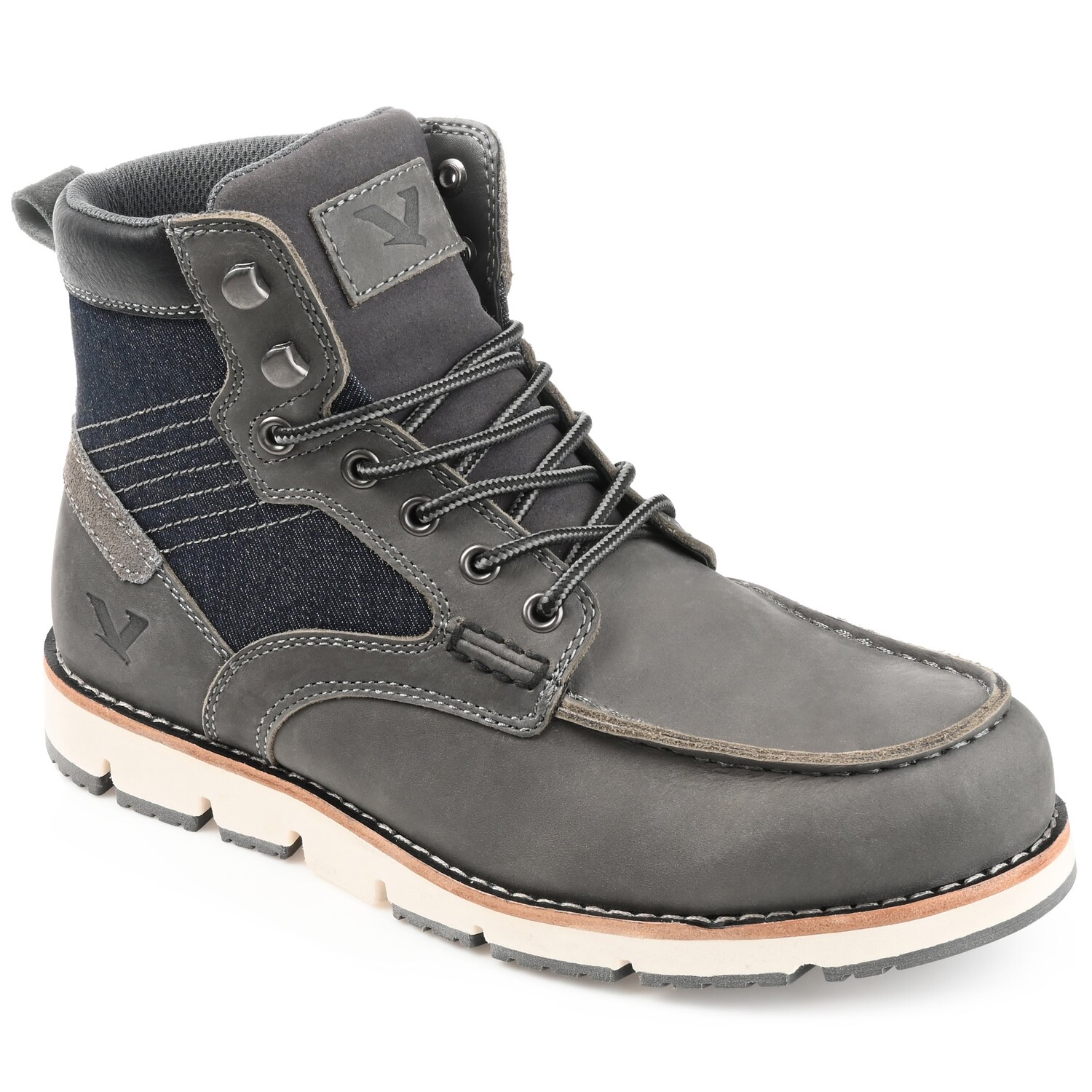 

Ботильоны Territory Mack 2.0 Cap Moc Toe, серый