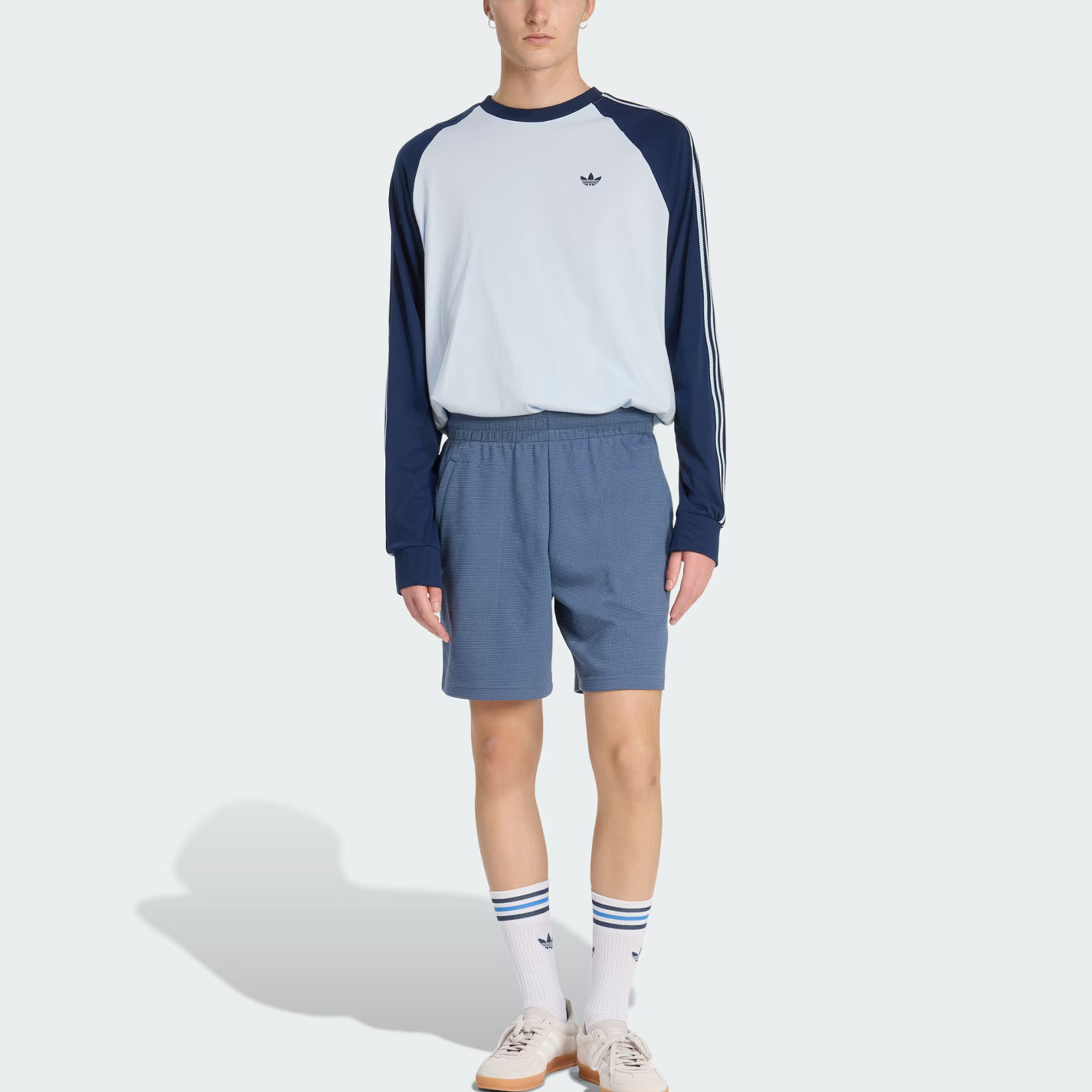 Футболка Britcore Cali мужская Adidas Originals, crystal синий/темно-indigo — фото 2