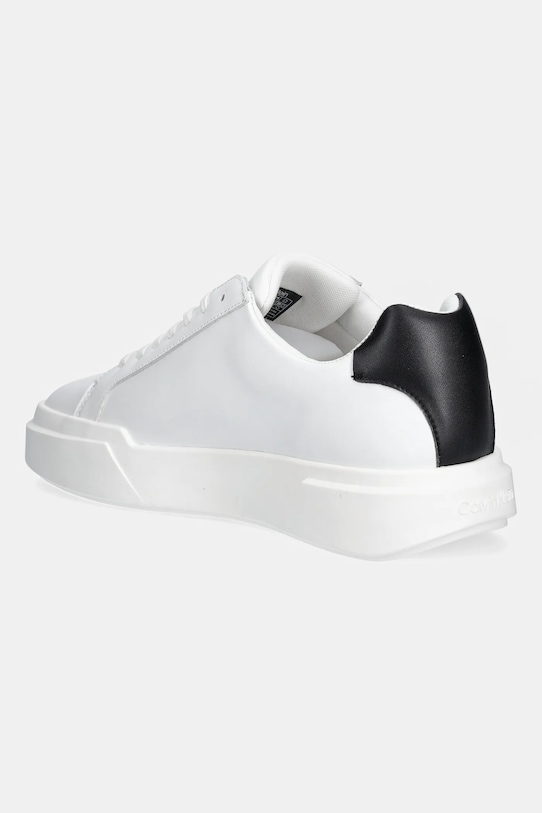 Кроссовки CHUNKY CUPSOLE LACEUP LTH из кожи Calvin Klein, белый — фото 3