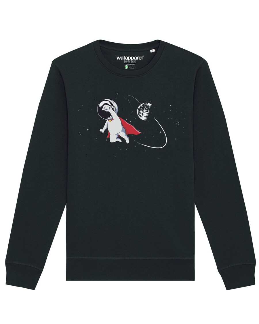 

Толстовка Watapparel Superastronaut, черный
