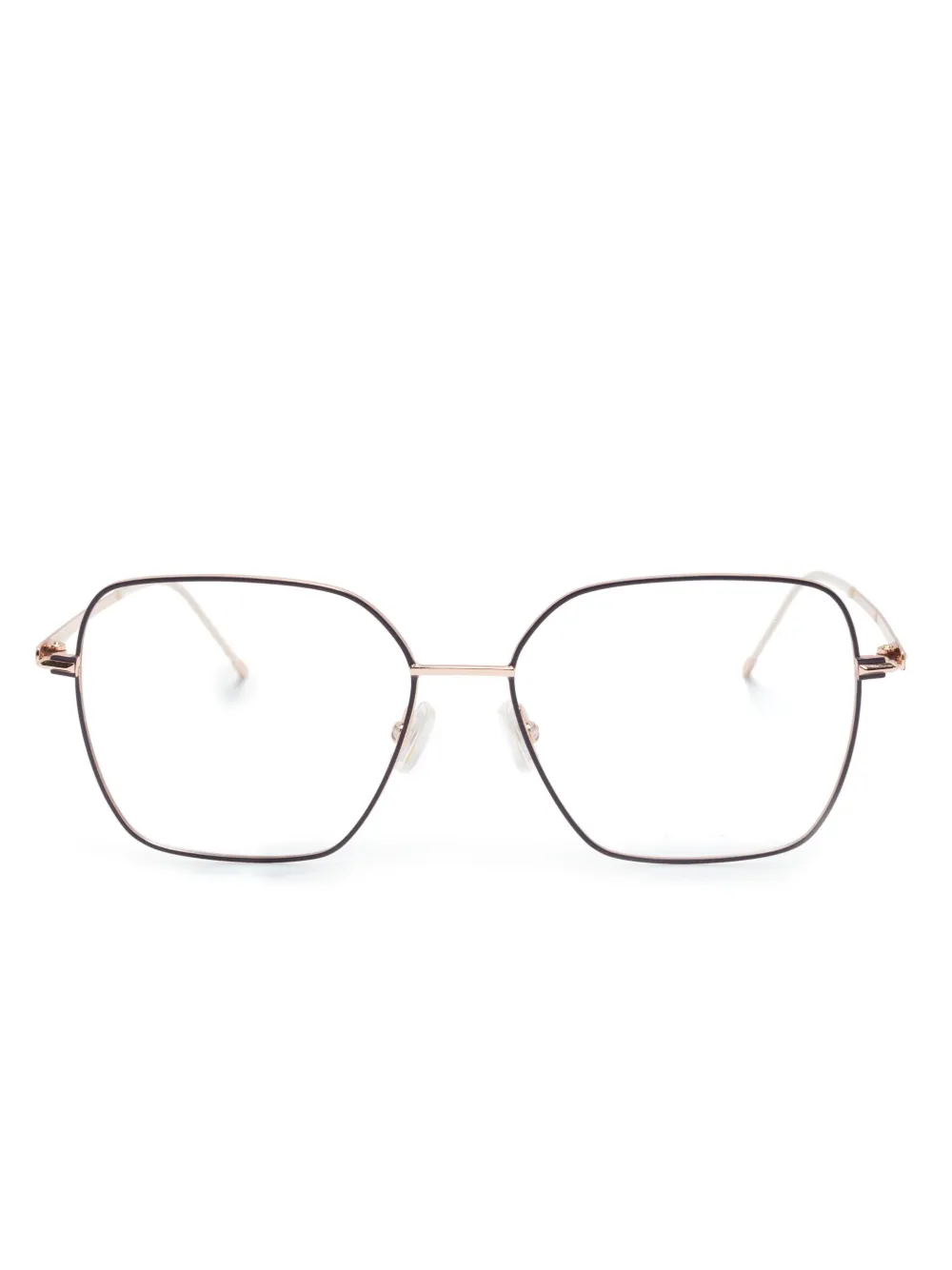 

Очки в квадратной оправе BOSS, фиолетовый