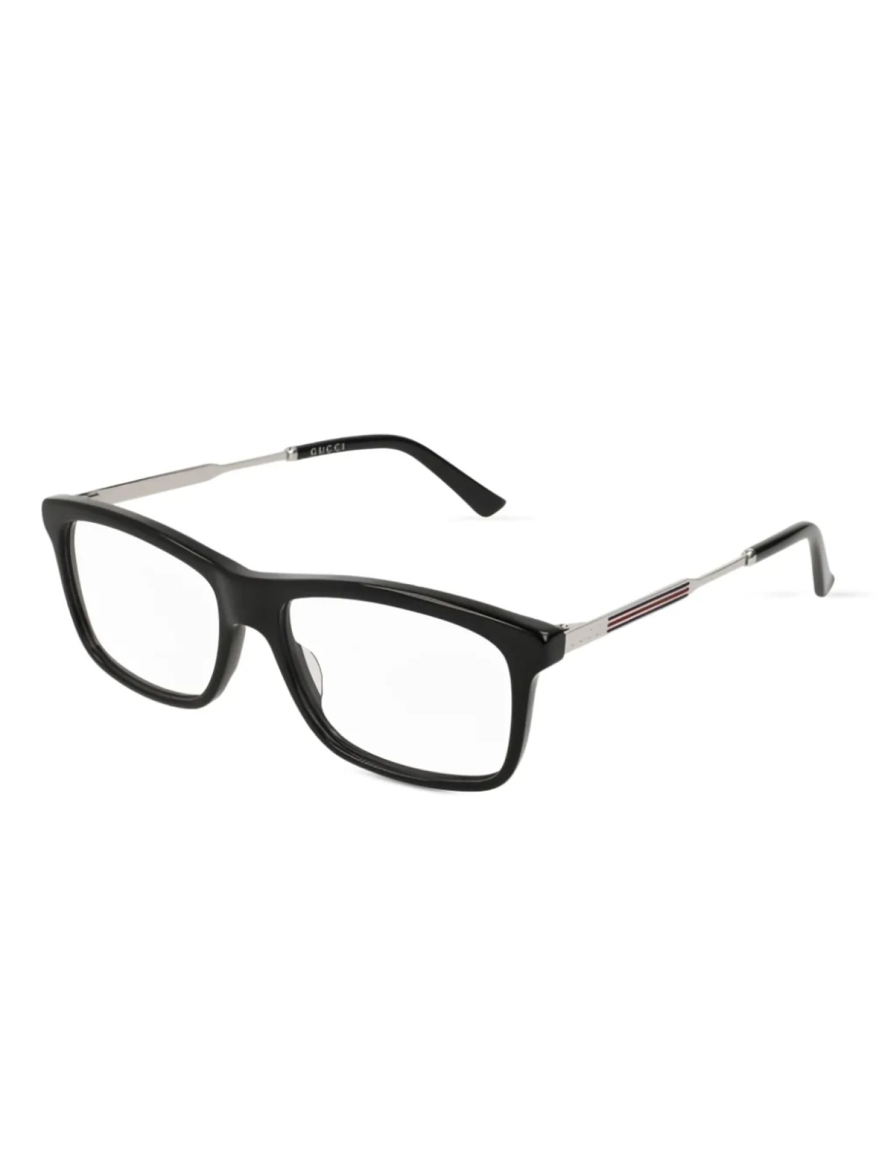 

Очки в квадратной оправе Gucci Eyewear, черный