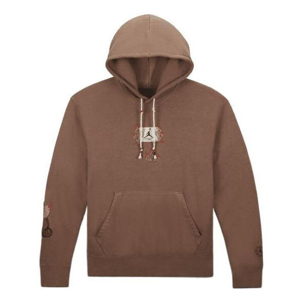 

Толстовка Air Jordan Hoodie x Travis Scott, коричневый