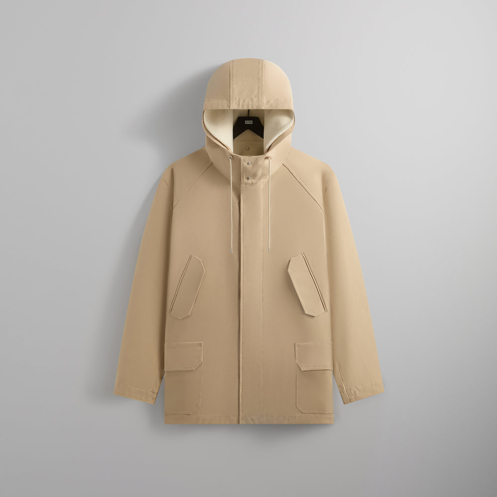 

Пальто Kith 101 for Auralee Heavy Canvas Liner Coat, цвет White Pepper
