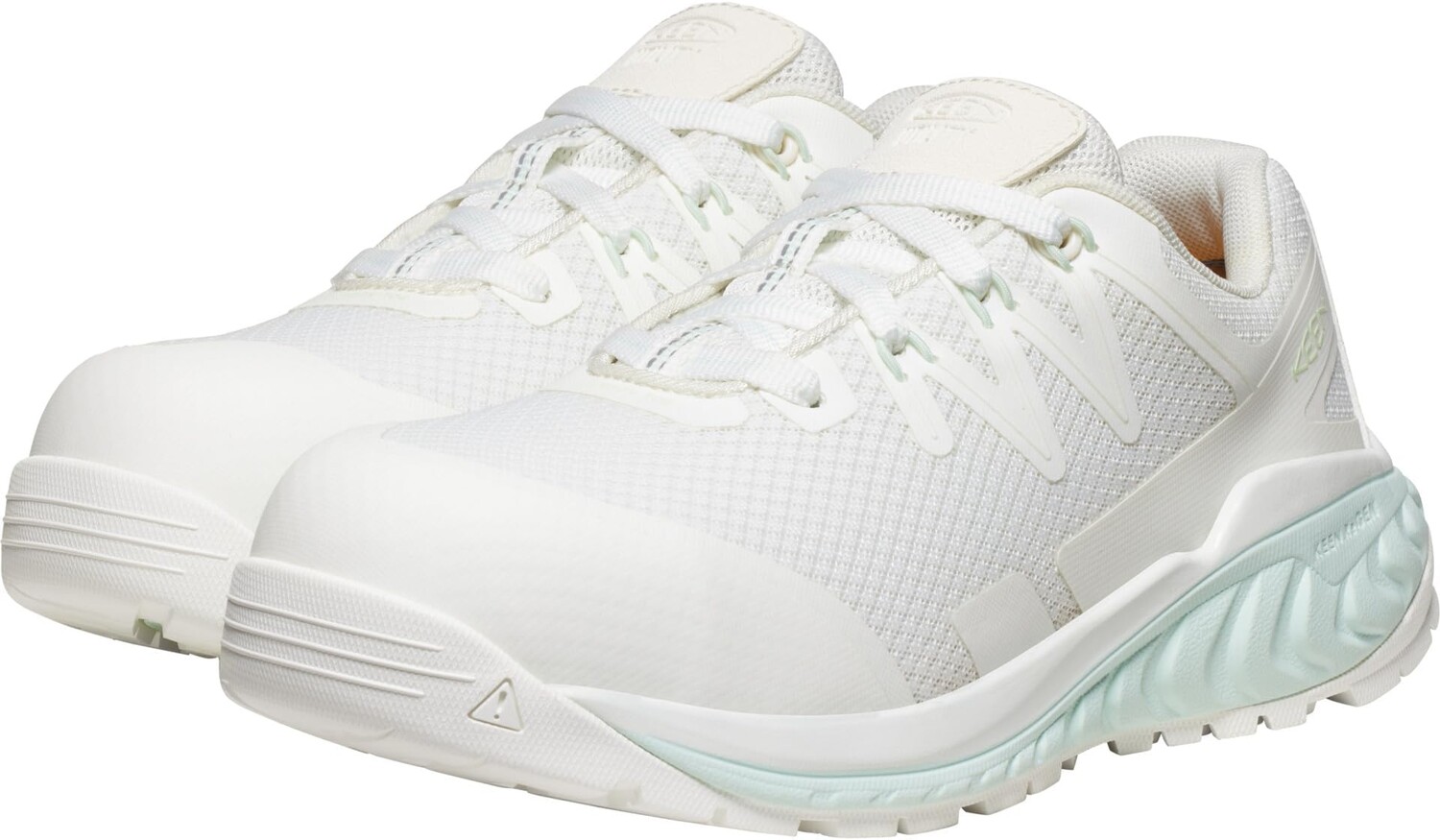 

Кроссовки KEEN Utility Dillon Comp Toe, цвет Star White/Clearly Aqua