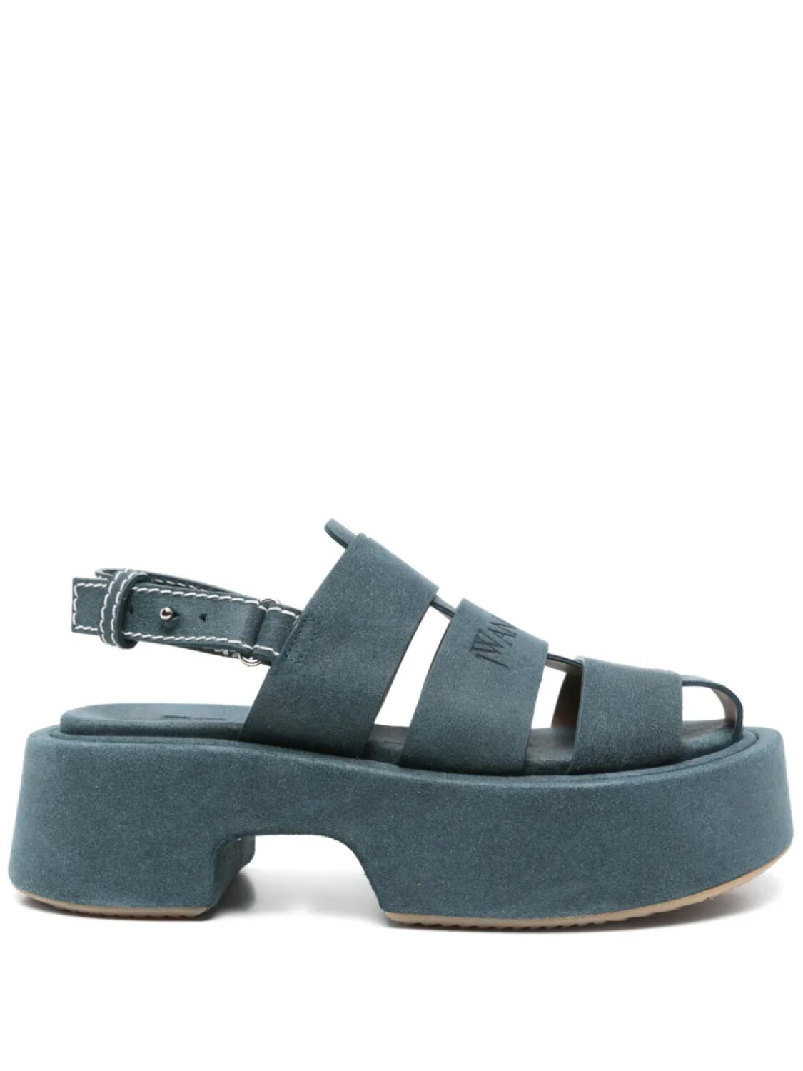 JW Anderson сандалии на платформе, синий