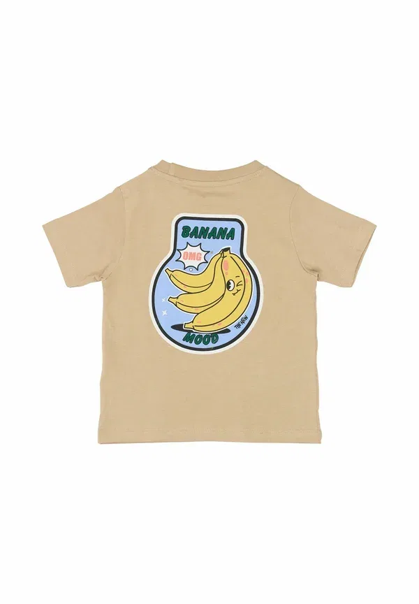 Футболка Ttadeo tee print t-shirt The New Siblings, цвет хаки — фото 3
