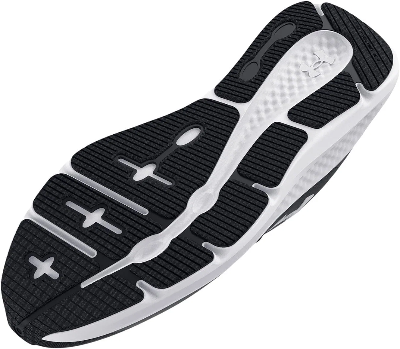 Мужские беговые кроссовки Under Armour Charged Pursuit 2 Tech, Black / White — фото 4