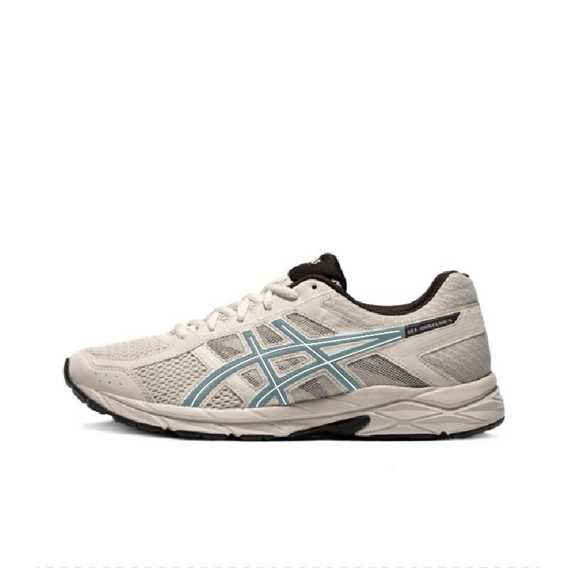 

Кроссовки для бега Gel-Contend 4 мужские с низким верхом бежево-зеленый Asics