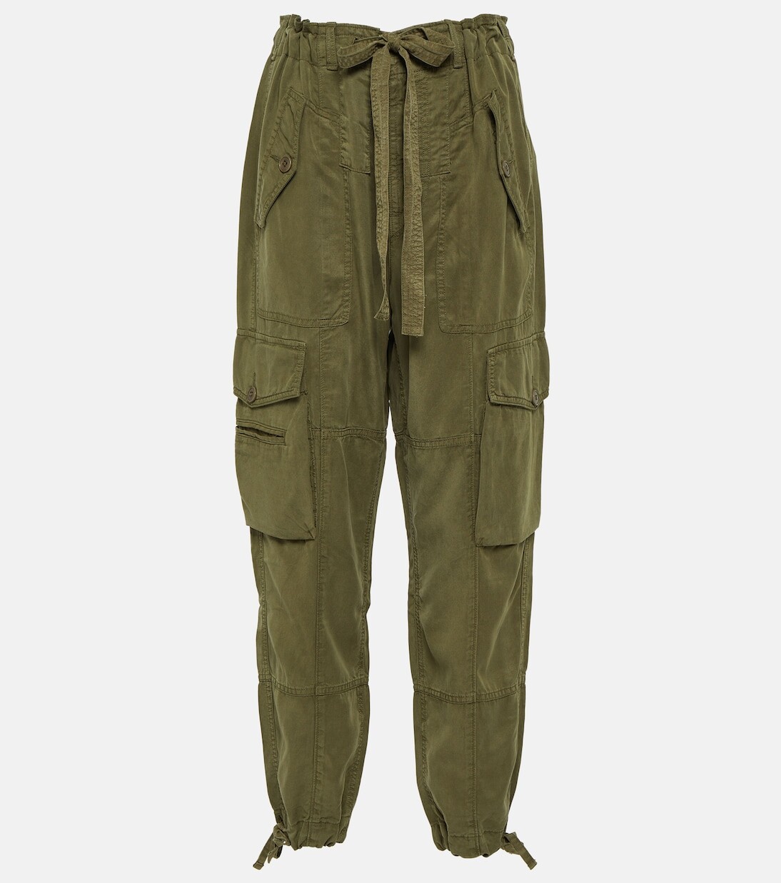 

Брюки-карго из парусины Polo Ralph Lauren, зеленый